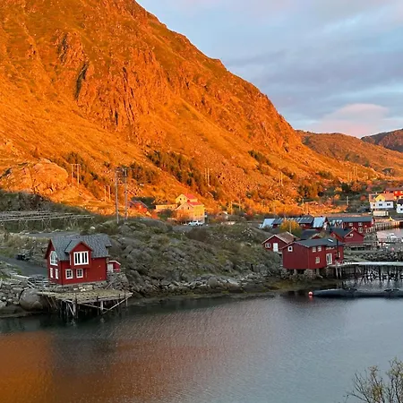Oceanfront In Lofoten With Panoramic View