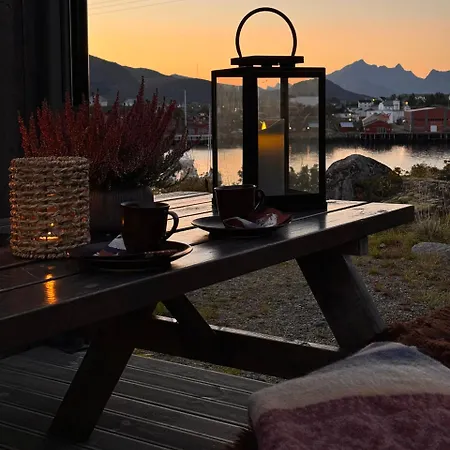 Oceanfront In Lofoten With Panoramic View بيت للعطل