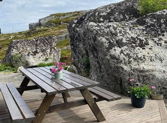 Oceanfront Cabin In Lofoten With Panoramic View Tatil Evi
