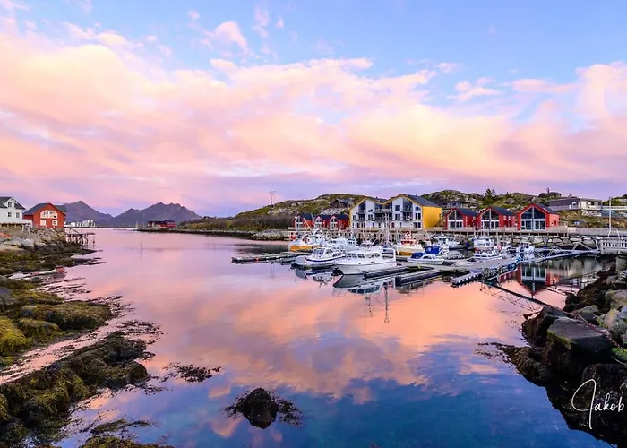 Oceanfront Cabin In Lofoten With Panoramic View Tatil Evi *
