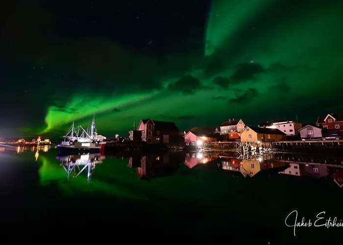Oceanfront Cabin In Lofoten With Panoramic View Tatil Evi Ballstad
