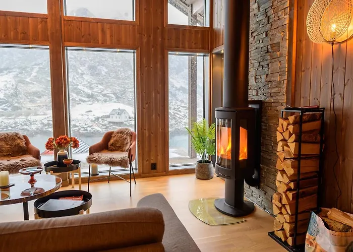 Tatil Evi Oceanfront Cabin In Lofoten With Panoramic View *