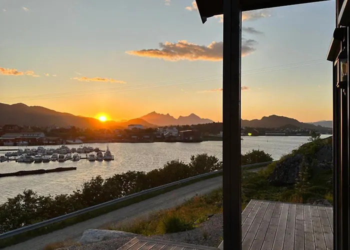 Oceanfront In Lofoten With Panoramic View Σπίτι διακοπών *