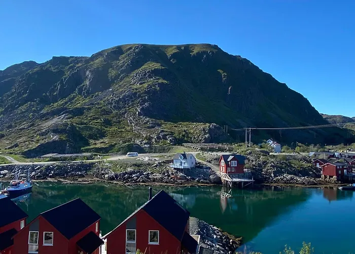 Oceanfront Cabin In Lofoten With Panoramic View Tatil Evi *