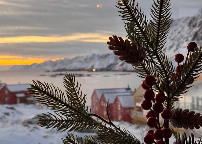 Oceanfront Cabin In Lofoten With Panoramic View * Ballstad