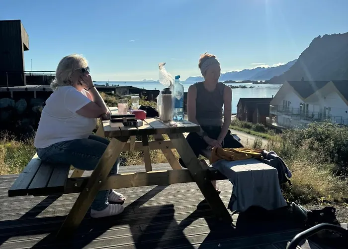 Oceanfront Cabin In Lofoten With Panoramic View Tatil Evi Ballstad