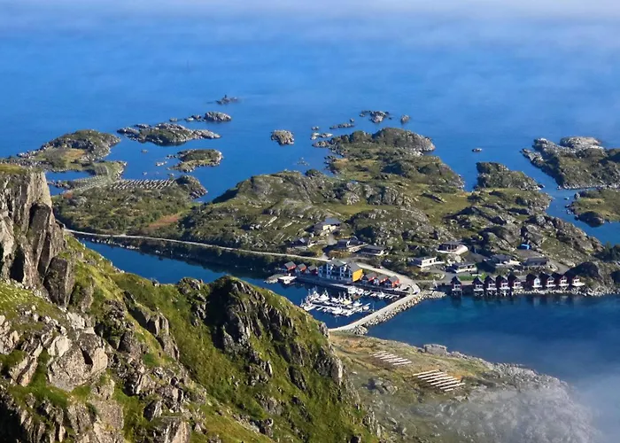 Oceanfront In Lofoten With Panoramic View
