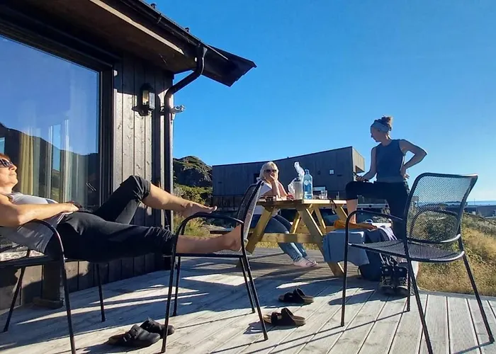 Oceanfront Cabin In Lofoten With Panoramic View