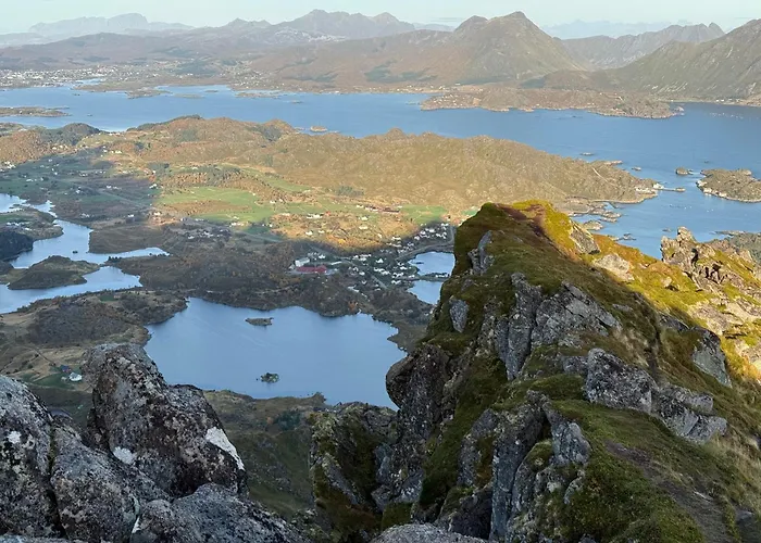 Oceanfront In Lofoten With Panoramic View Feriehus *