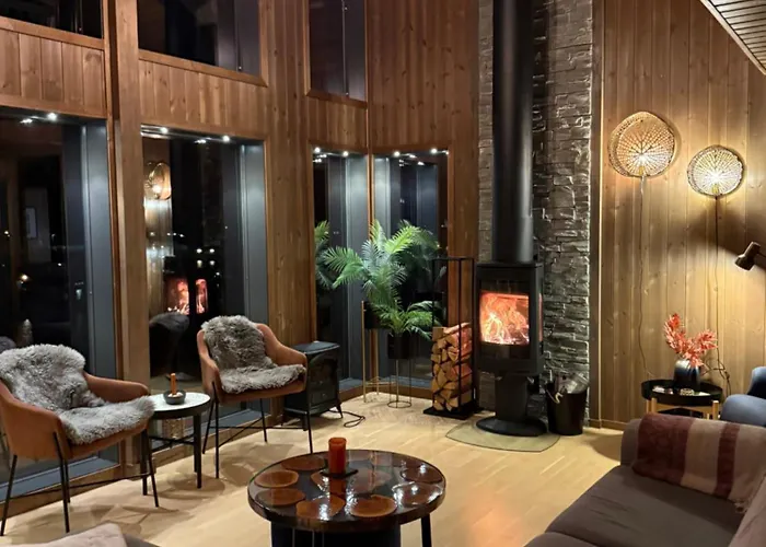 Oceanfront Cabin In Lofoten With Panoramic View Tatil Evi Ballstad