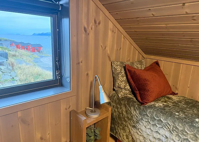 Oceanfront Cabin In Lofoten With Panoramic View Tatil Evi Ballstad